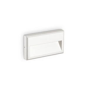 Applique Da Parete Contemporaneo Febe Alluminio Bianco Led 6W 4000K Ip65