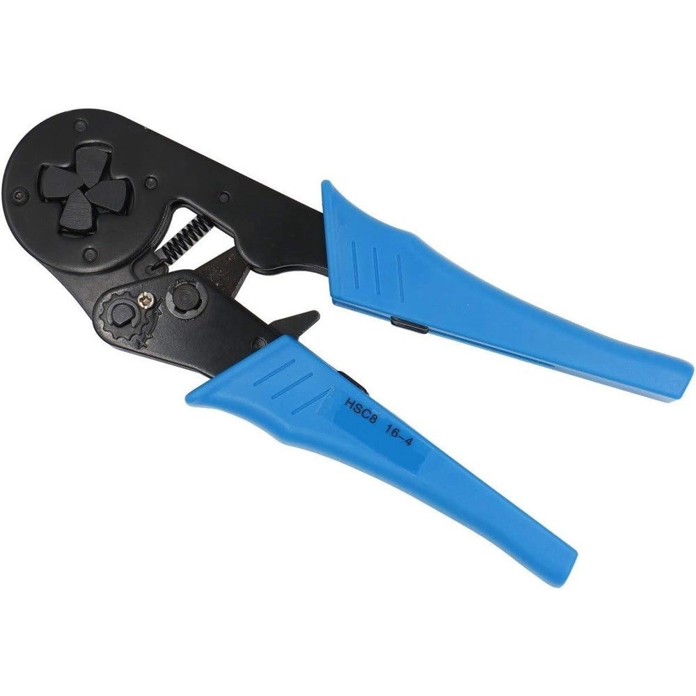 Trade Shop - Pinza Crimpatrice Hsc8 16-4 Mini Attrezzi Di Crimpatura A Regolazione Automatica -