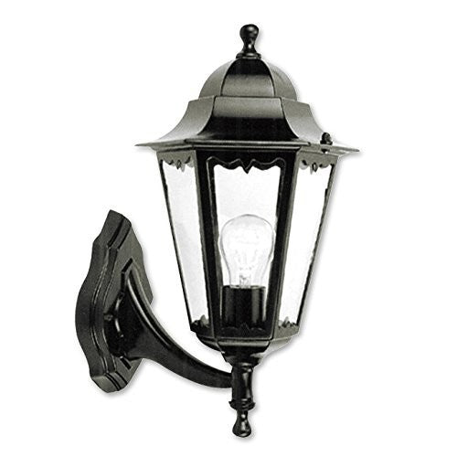 LANTERNA ALLUMINIO MINERVA CON BRACCIO 22X22X38H  Illuminazione ESTERNO LAMPIONE