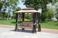 DONDOLO LETTO HAREM CON ZANZARIERA 155X235X240H ARREDO GIARDINO