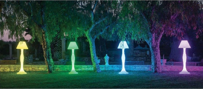 LAMPADA PIANTANA LED MULTICOLOR CON TELECOMANDO MOD.EVA CM.60X180H