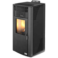 Termostufa a pellet amg shardanas omodeo idro 21,70kw nera