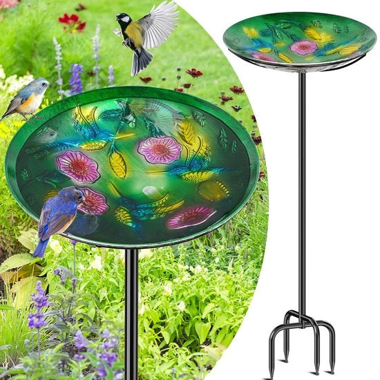 Vogelbad Esterno Fissato al Suolo - Dimensione 26,5 cm