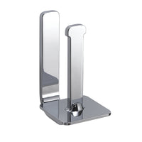 Portarotolo di riserva da muro in ottone, acciaio inox e Cromall 3224-02 Gedy serie OUTLINE Cromato