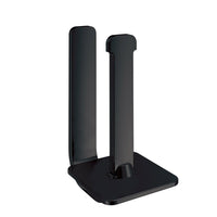 Portarotolo di riserva da muro in ottone, acciaio inox e Cromall 3224-02 Gedy serie OUTLINE Nero Opaco