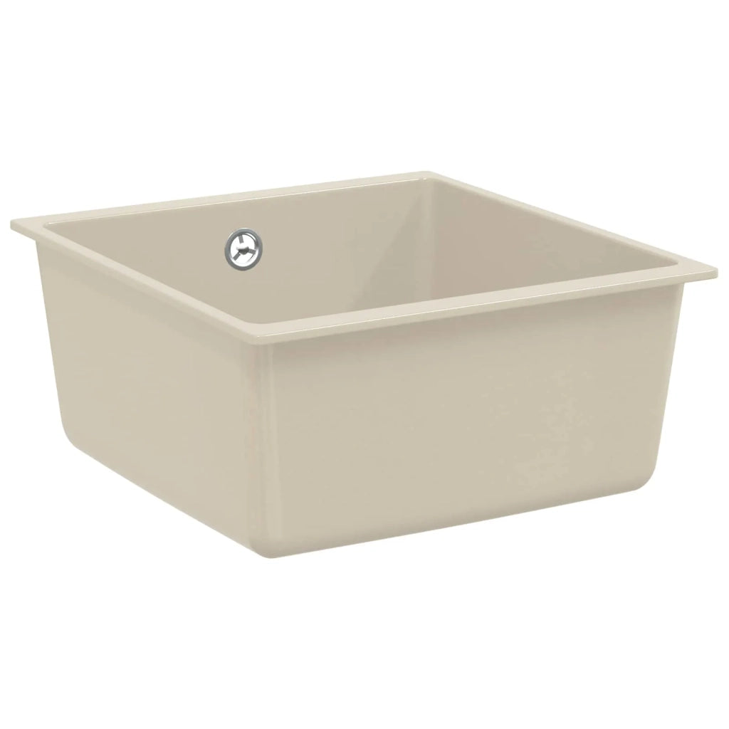 Lavello Beige 430 x 460 mm 80% Quarzo e 20% Resina CFW4237576