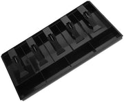 Cassa di Riscossione Compacto - 5 Compartimenti per Bilietti - 4 Compartimenti per Bilietti - Cassa per Bilietti - Plastica - 40,5 x 24,5 x 3,5 cm
