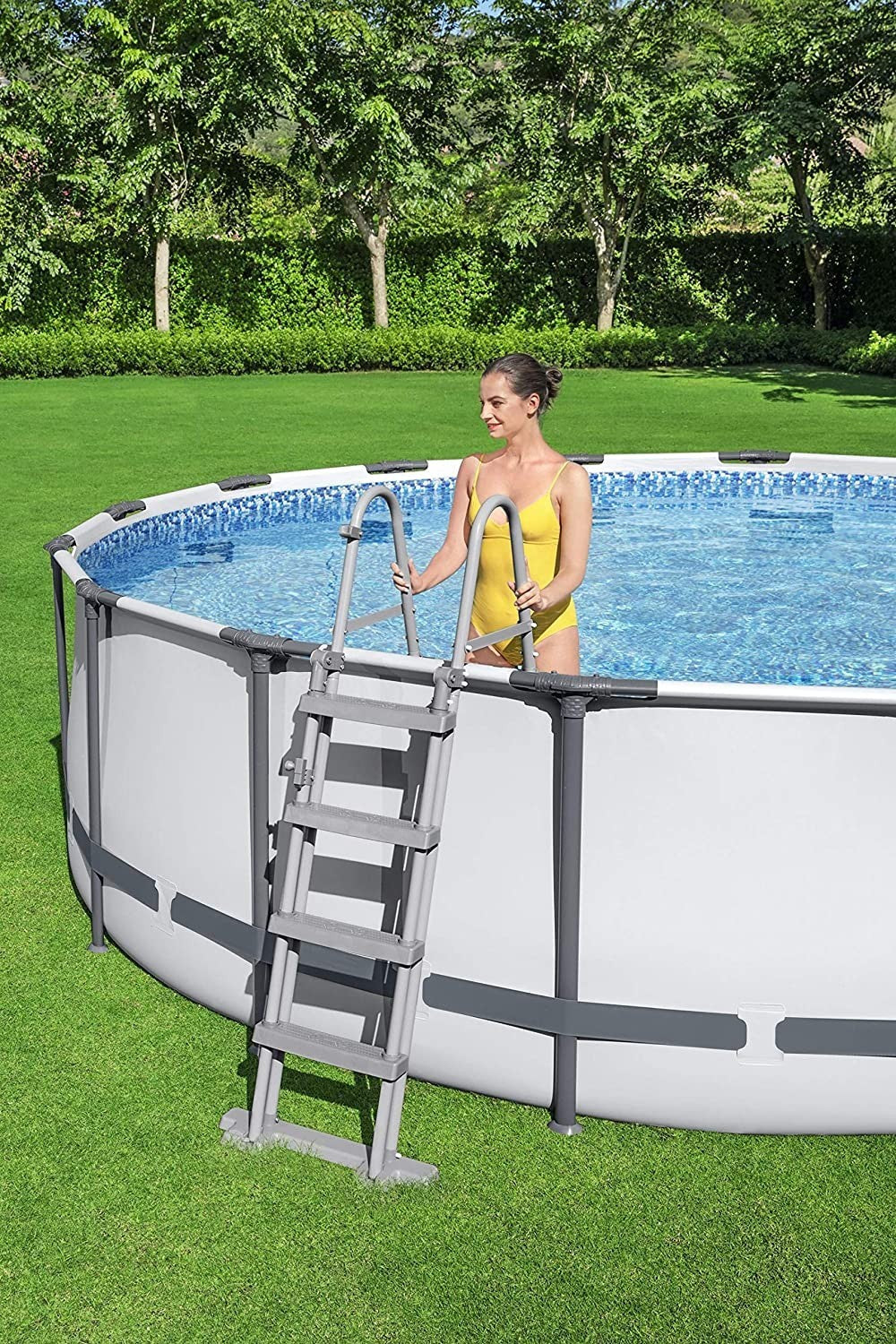 Piscina fuori terra 5612X Bestway Steel Pro Max rotonda 427x122cm