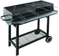 BARBECUE EL GAUCHO COLORADO 2 GRIGLIE 96x41xH93CM