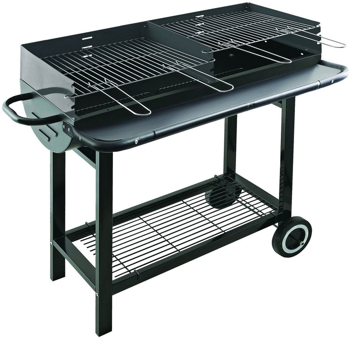 BARBECUE EL GAUCHO COLORADO 2 GRIGLIE 96x41xH93CM