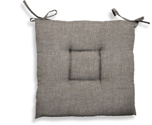 CUSCINO CRETA CM.40X40X5 TORTORA 1646 12PZ