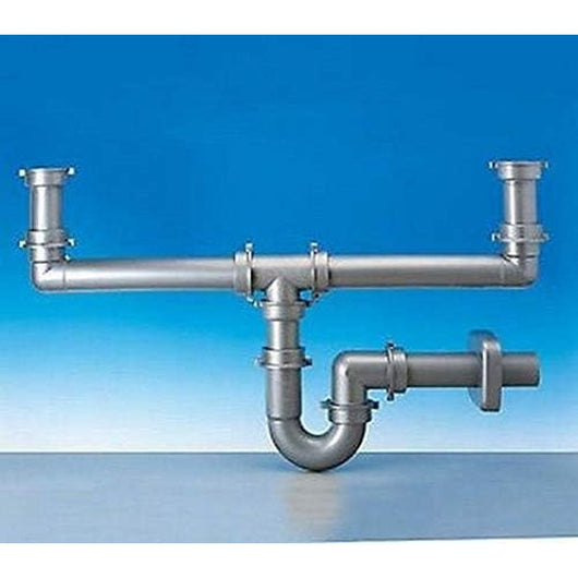 Sifone 5233 p 1 ½  tubo pp d50 e tallizzato lira 5233.012