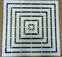 PEDANA PER DOCCIA BAGNO PLASTICA CM.59X59