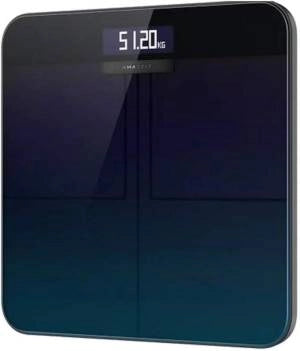 Amazfit smart scale quadrato blu marino, viola bilancia pesapersone elettronica - 6971828190034