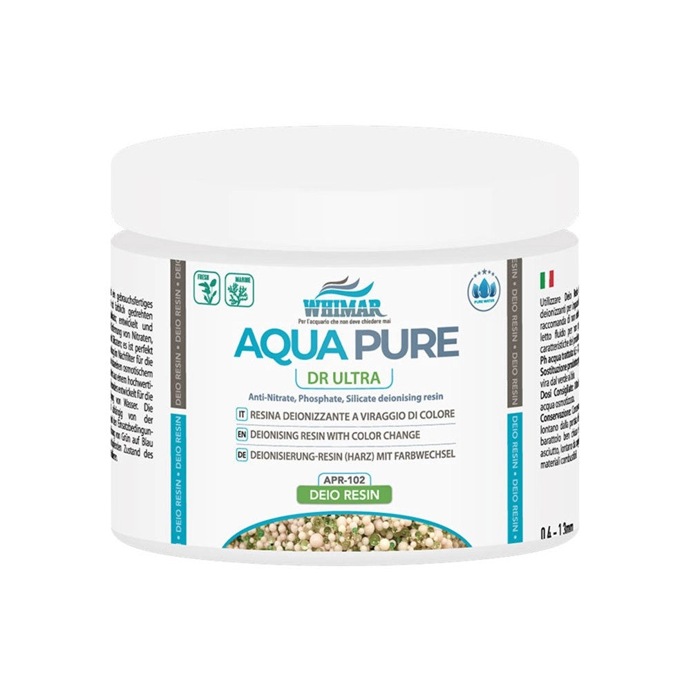 Whimar Aquapure Resin DR ULTRA - resina deionizzante a viraggio di colore Formato: 500 ml