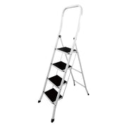 SGABELLO APRIBILE A CORRIMANO ALTO 'BASIK-TALL' 4 gradini - aperto cm 87,5 x 49,5 x h.155,2  - KASART