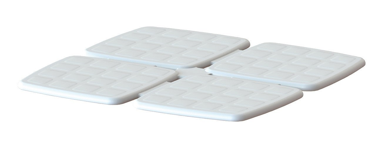 LUKAS TAPPETINO TAPPETO DOCCIA CERTIFICATO CM.55X55 ANTIBATTERICO ANTIMUFFA.