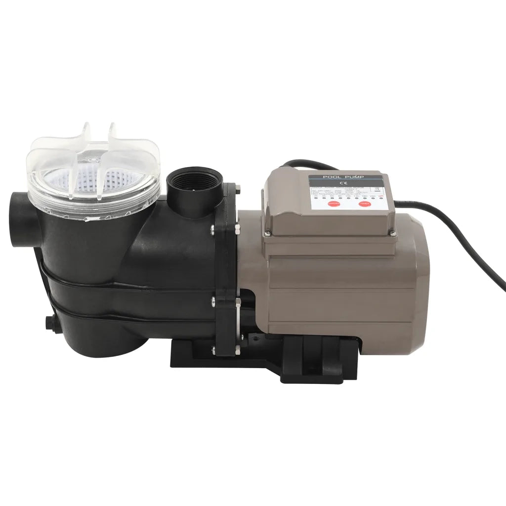 Pompa per Piscina con Timer Nera 0,25 HP 8000 L/h CFW2238889