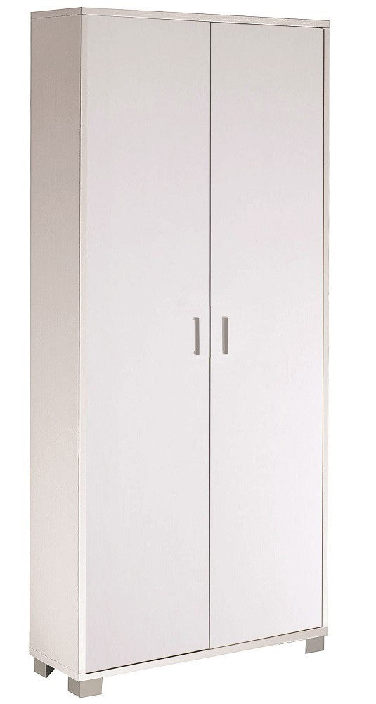 KIT ARMADIO 2 ANTE H190 L83 P29 Cm FINITURA BIANCO FRASSINATO SARMOG 747k