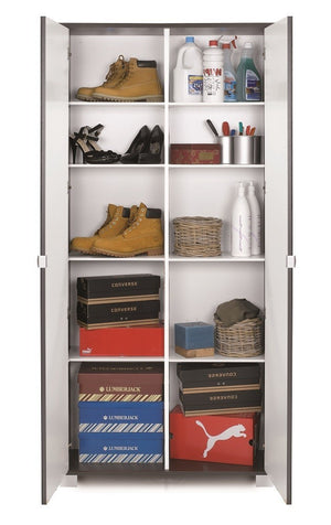 KIT ARMADIO 2 ANTE H190 L83 P29 Cm FINITURA OLMO CHIARO SARMOG 747k