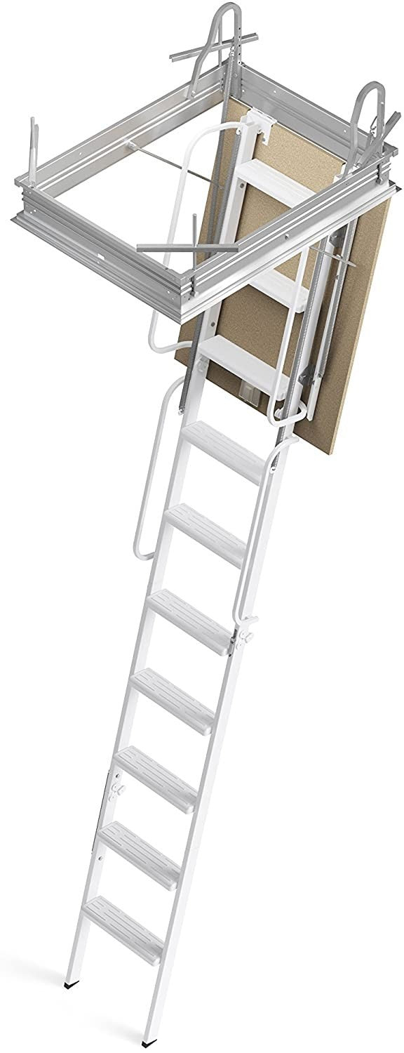 SCALA RETRATTILE PER SOFFITTA 50X90 H300 IN ACCIAIO SCARI 4PZ