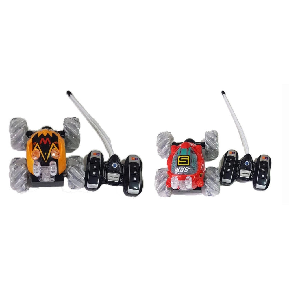 Trade Shop - Macchina Radiocomandata Rotazione A 360° Gioco Con Acrobazione Luci Multifunzion -