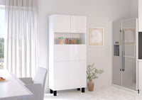 Mobile multiuso Libreria e Scrivania pieghevole 80x175hx92 HOMI