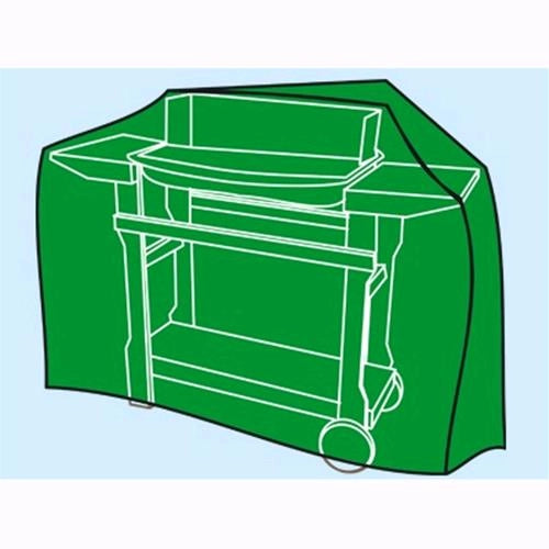 Telo Cover Di Copertura In Polietilene Nero Per Barbecue 143x63x103cm 1pz