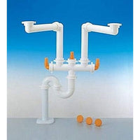 Sifone spazio 2 ... s pp bianco lira 9.1275.11