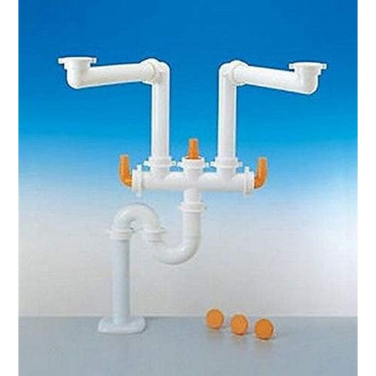 Sifone spazio 2 ... s pp bianco lira 9.1275.11