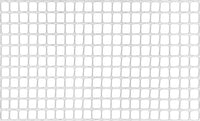 RETE IN PLASTICA COLORADO BIANCA  MT50 H100 10X10