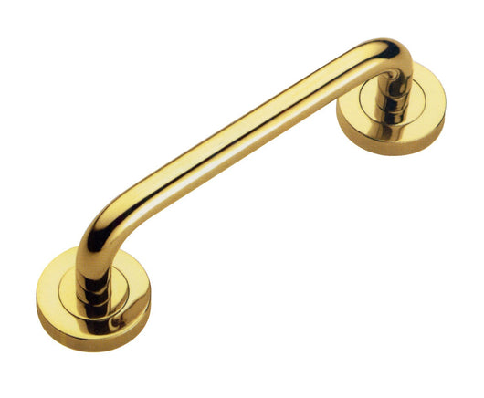 MANIGLIONE IN OTTONE LUCIDO DIRITTO MM.200  A.630