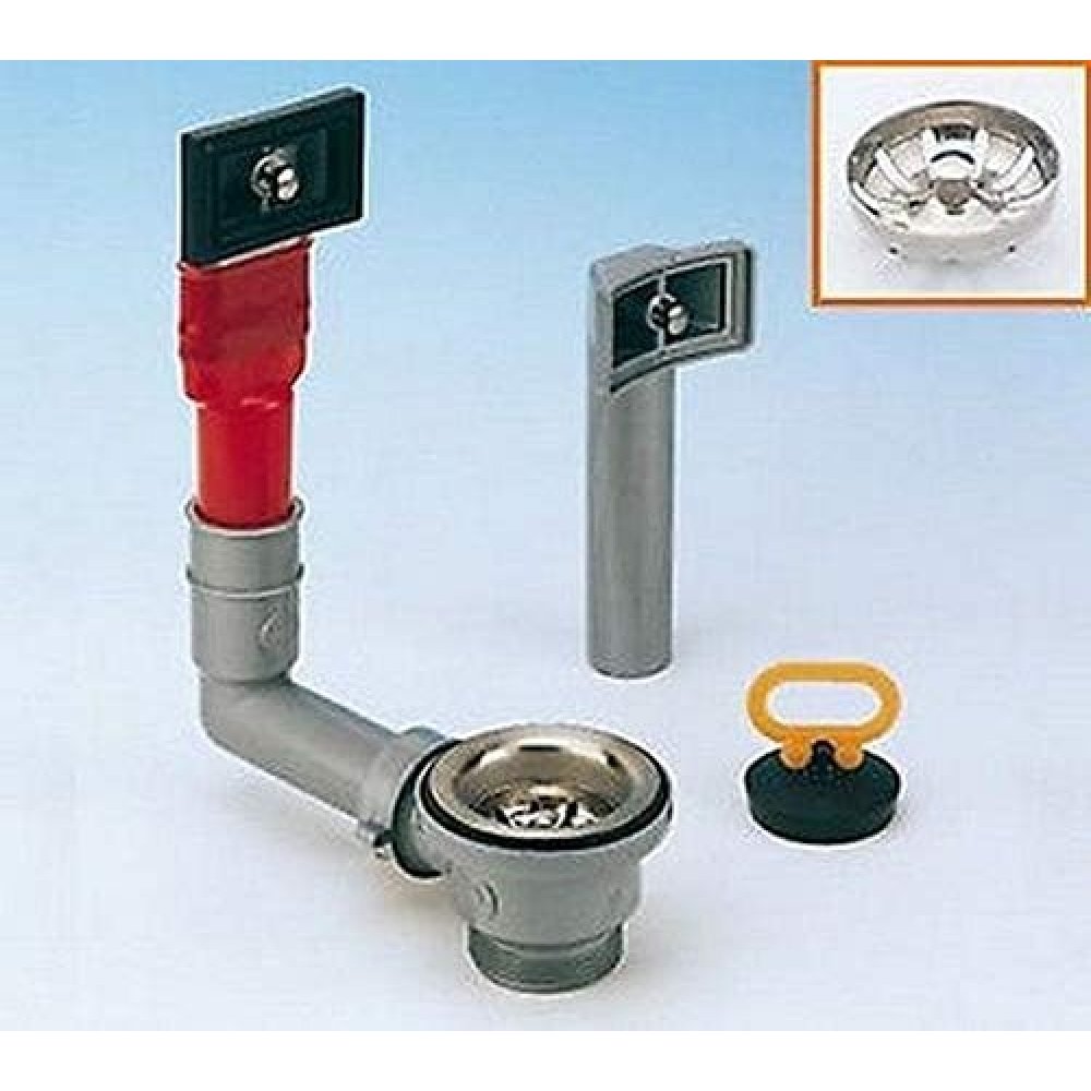 Piletta pratica 1 ½  c tp grigli asportabile t.m.a lira 1712.000