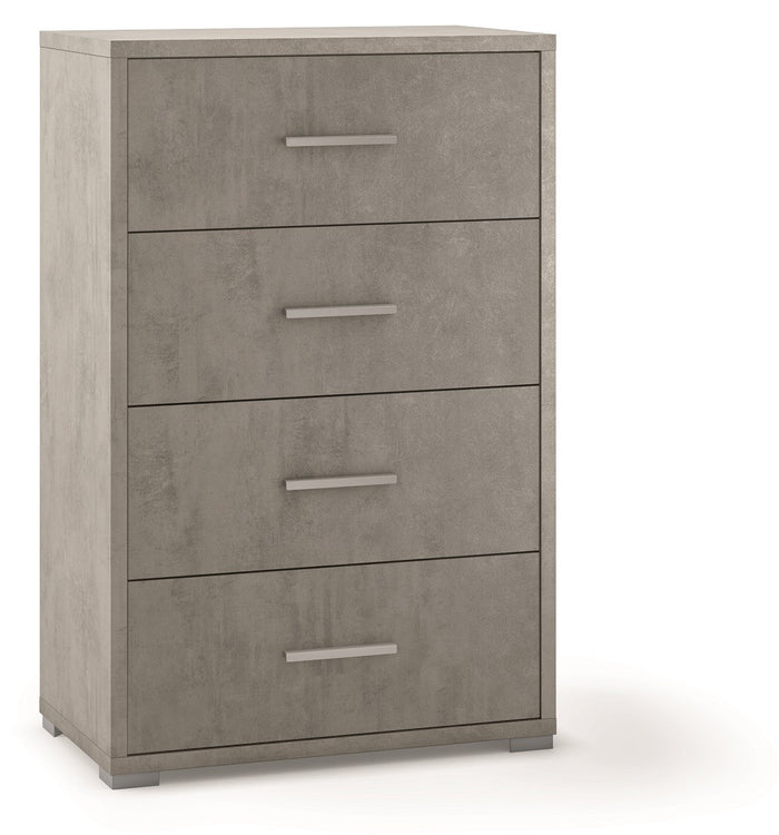 Sarmog Kit Mobile CASSETTIERA 4 H110 L71 P41 Cm Finitura Cemento Db774k