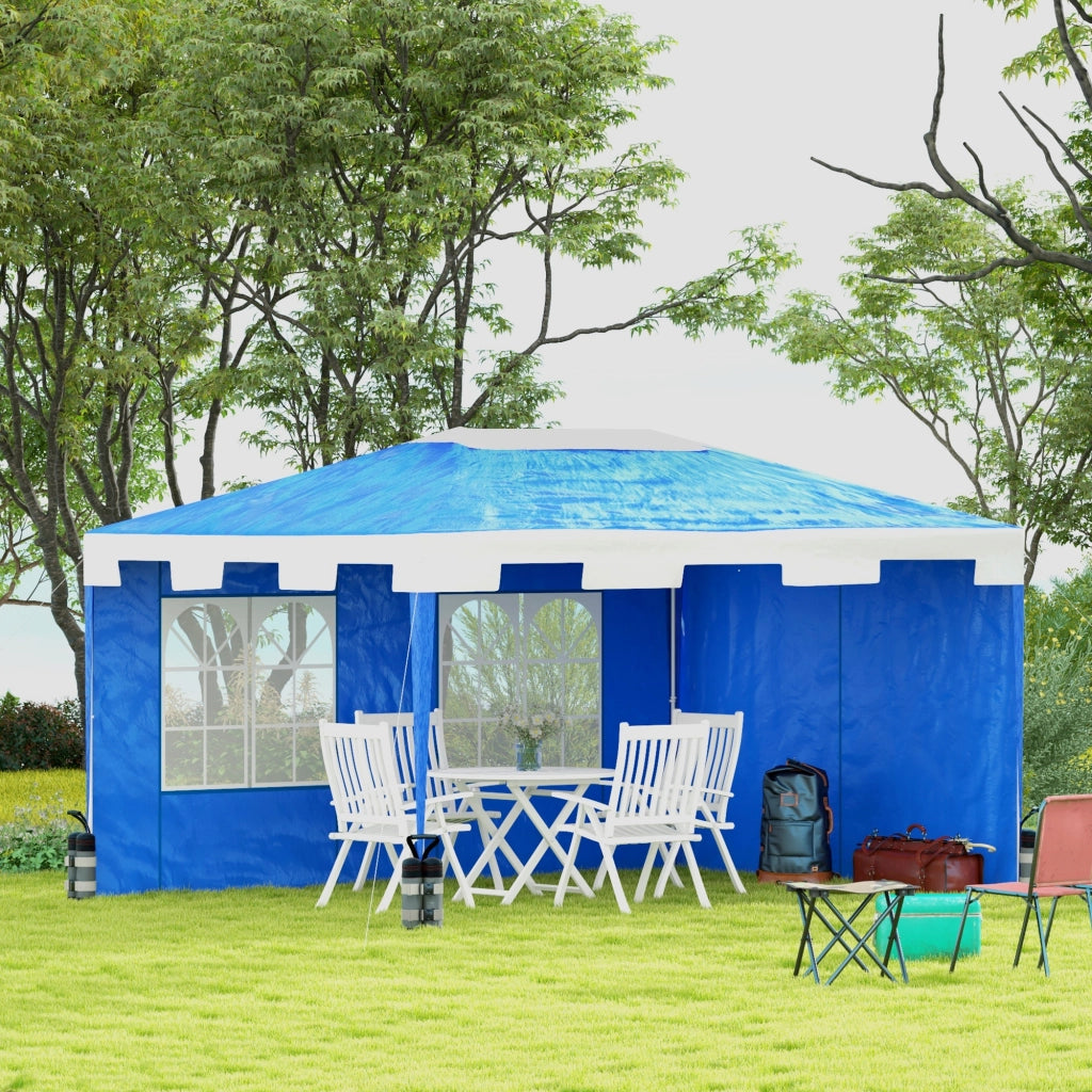 Sacco di sabbia per gazebo ¨C zephmum ¨C 4 pezzi, 48 kg, nero
