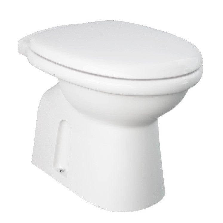 Vaso a terra serie karla con scarico a pavimento