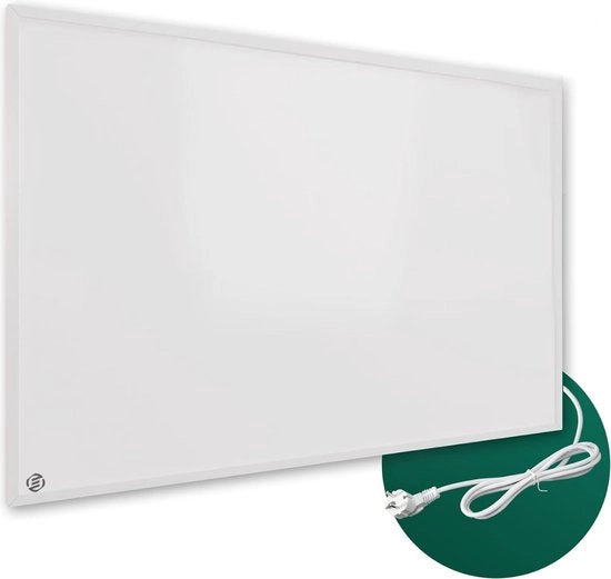 Wandkachel elettrica - Riscaldamento per parete - Cassetta ceramica - Calefont ventilatore - Premium