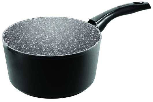CASSERUOLA 1 MANICO AETERNUM BLACK PEARL D.16 ADATTA PER PIANO AD INDUZIONE