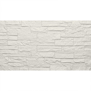 Set 12 Pannelli Decorativi Area 8,6 mq 120x60x2,5 cm Rivestimento Murale Effetto Mattoni in Pietra 3D in PU Quarzite