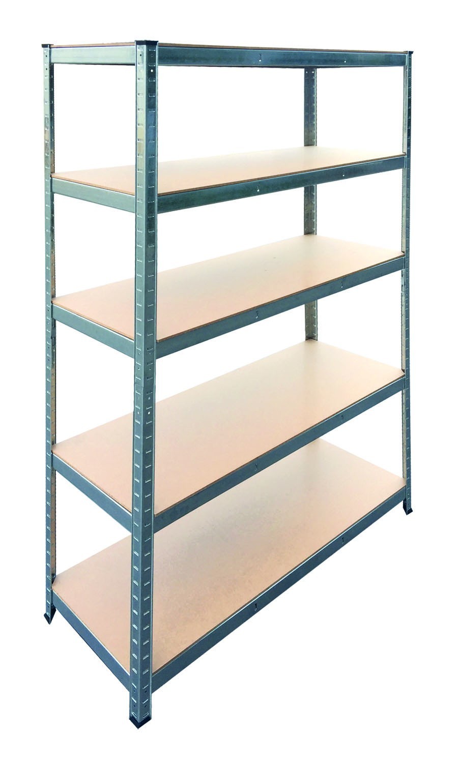 SCAFFALE IN KIT 5 PIANI BRIXO H.180 SILVER 300