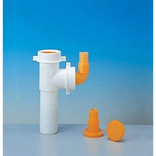 Raccordo 7 d40x120 a due vie lav atrici-lavastovi lira 8.2404.03