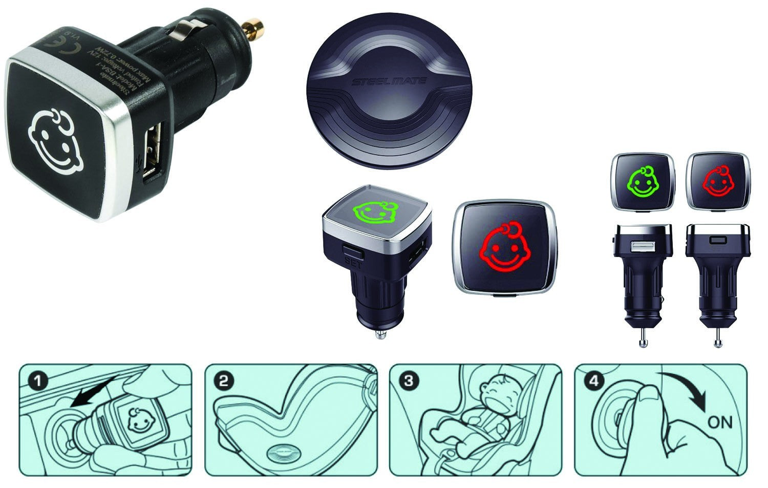 DISPOSITIVO ANTIABBANDONO BIMBO A BORDO -AP3C005
