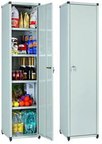 ARMADIO TUTTO PIANI METALLO 183X44X43 BRICO1G