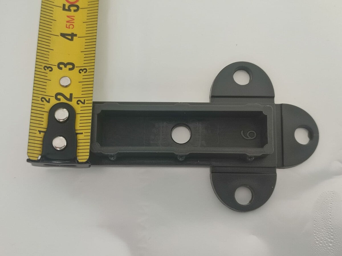 Coppia di squadrette di fissaggio 60x20