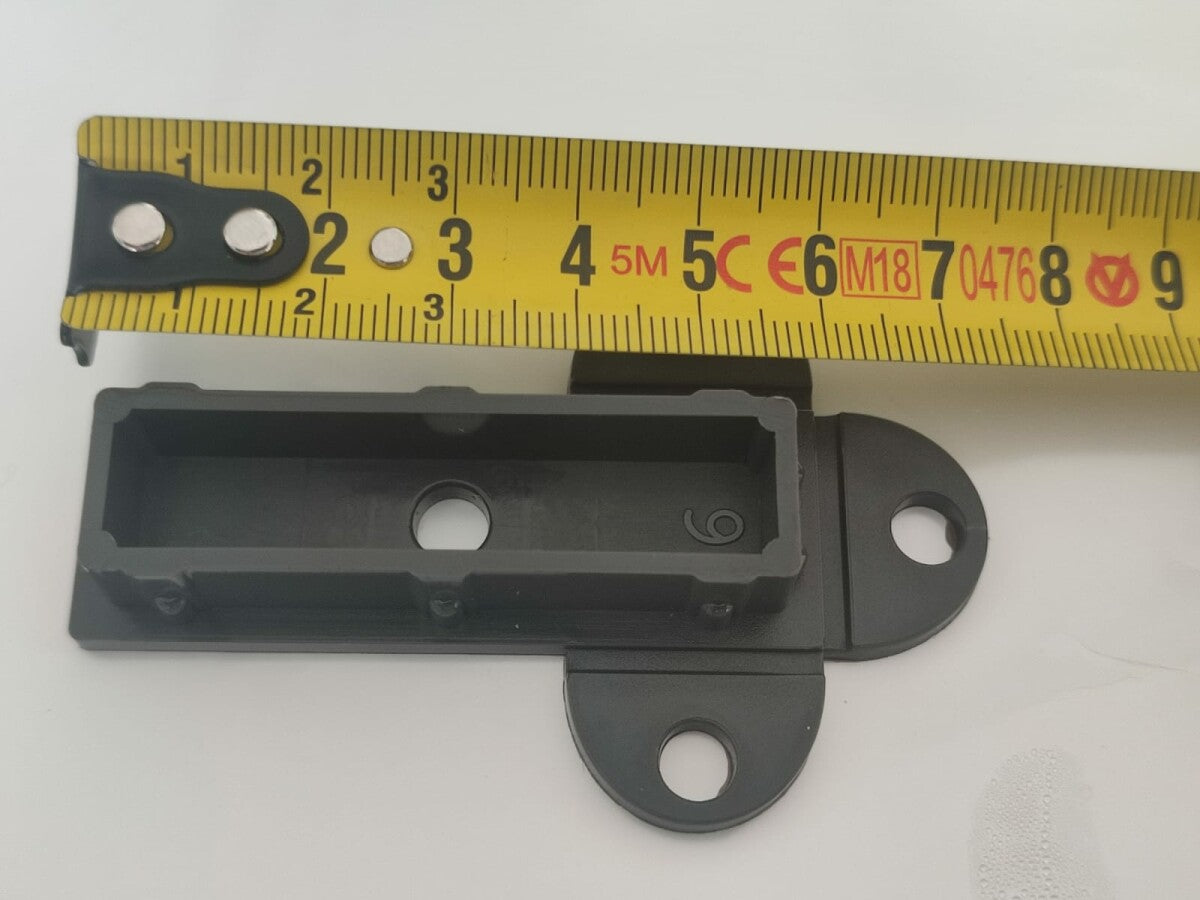 Coppia di squadrette di fissaggio 60x20