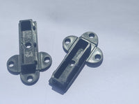 Coppia di squadrette di fissaggio 60x20