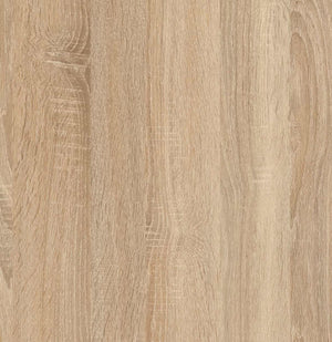 KIT TAVOLO CAFFÉ ELEVABILE 43X100X50CM BIANCO ROVERE