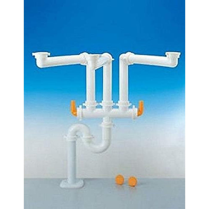 Sifone spazio 3 ... s d40 l 1731 pp bianco lira 9.1273.08