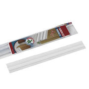 Paraspiffero adesivo bianco con pinna 1 mt