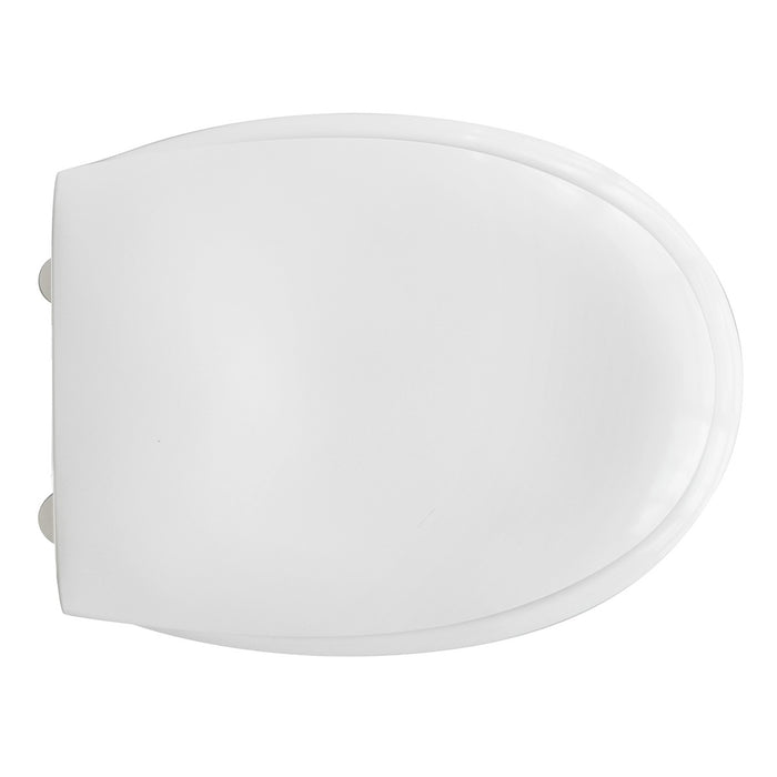 Sedile in abs karla con cerniere in acciaio inox